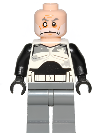 Минифигурка LEGO Commander Wolffe - Old sw0750 U